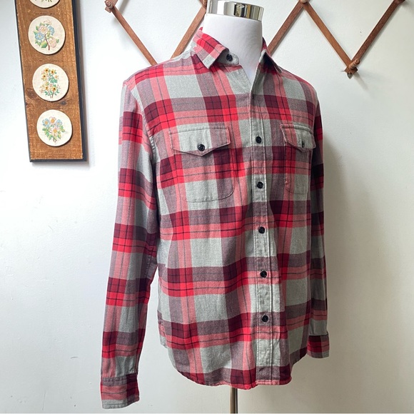 Bonobos Plaid Flannel Button Down Shirt - Picture 6 of 12